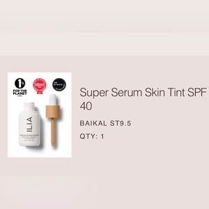 ILIA Super Serum Skin Tint SPF 40